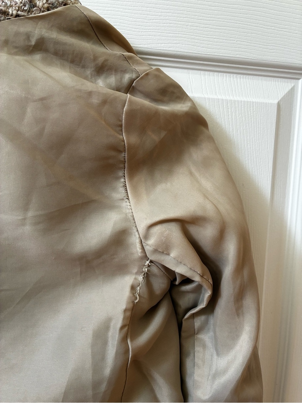 UNIQUE Vintage tweed jacket - Picture 10 of 11